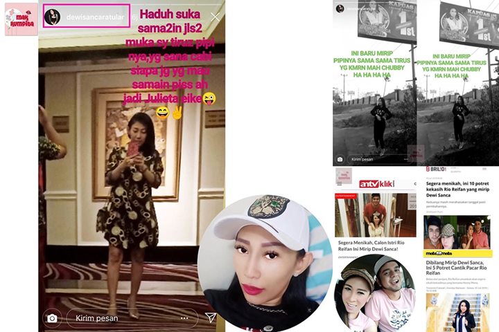 Dewi Sanca Ogah Disamakan dengan Calon Istri Rio Reifan