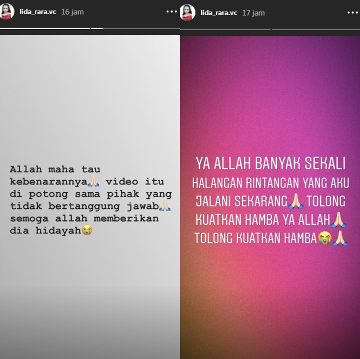 Klarifikasi Rara \'LIDA\'