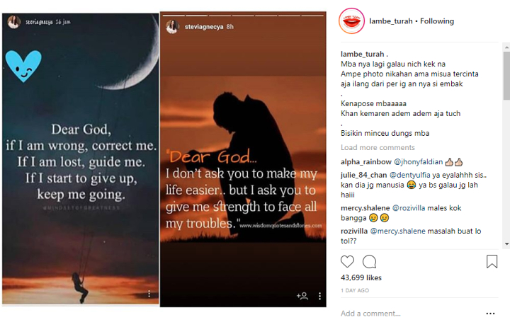 Stevianne Agnecya Galau Hapus Foto Mesra