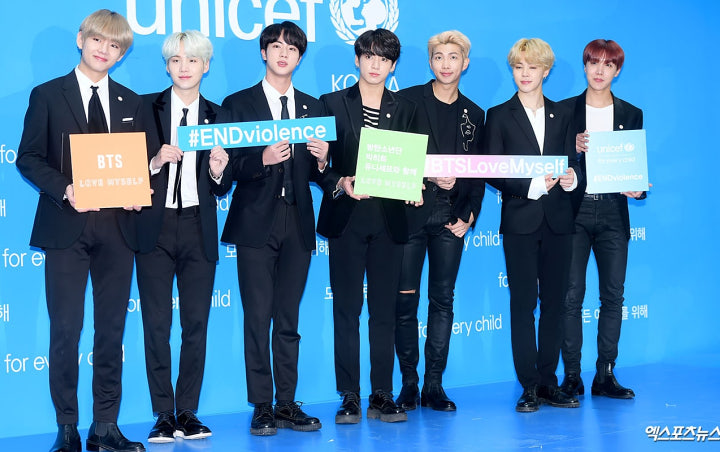 BTS Raih Donasi Rp 14 Miliar