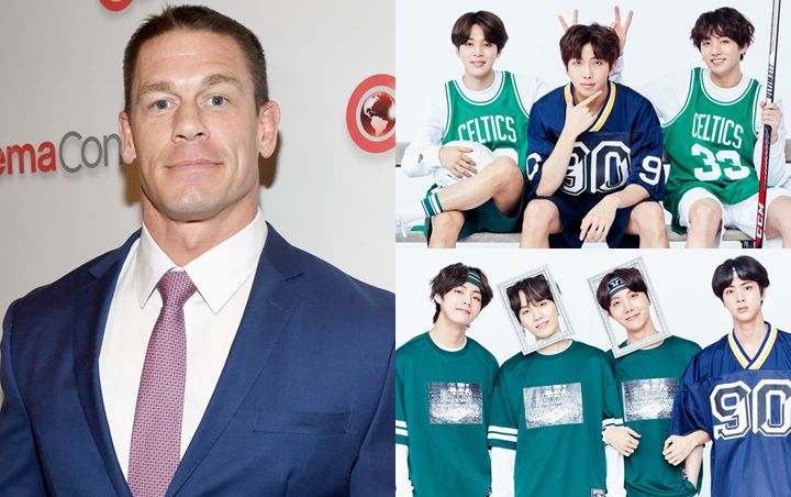 Sempat Terjadi Kericuhan di Bandara, John Cena Ingin Jadi Bodyguard BTS