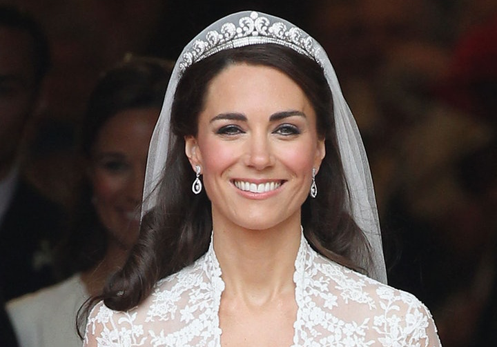 Tiara Cartier Halo di Pernikahan Kate Middletone