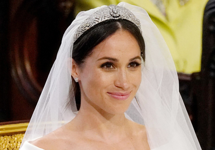 Tiara Queen Mary Diamond Bandeau di Pernikahan Meghan Markle