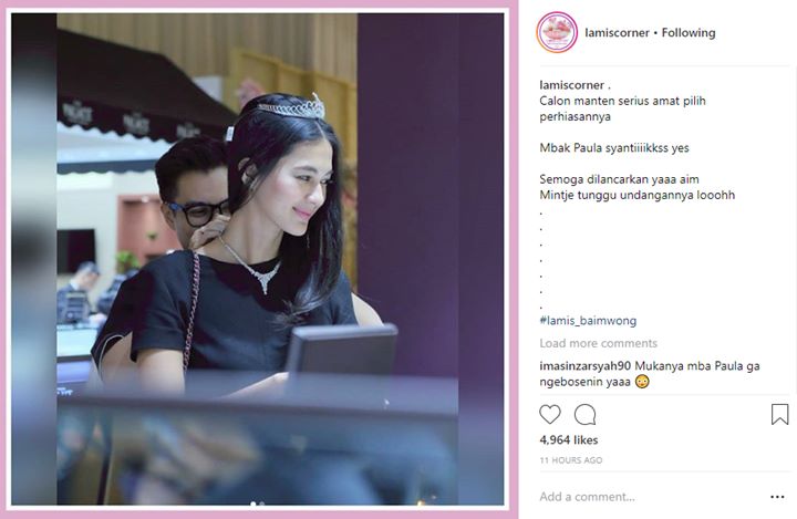 Paula Verhoeven Dipuji Cantik Kebangetan, Netter: Beruntung Baim Wong Dapat Dia