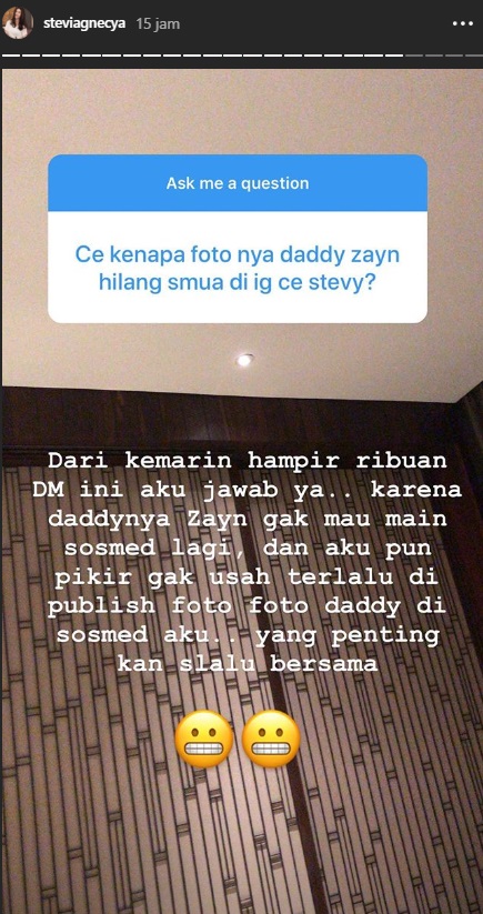Stevianne Agnecya Buka Suara Soal Hapus Foto Suami di Media Sosial