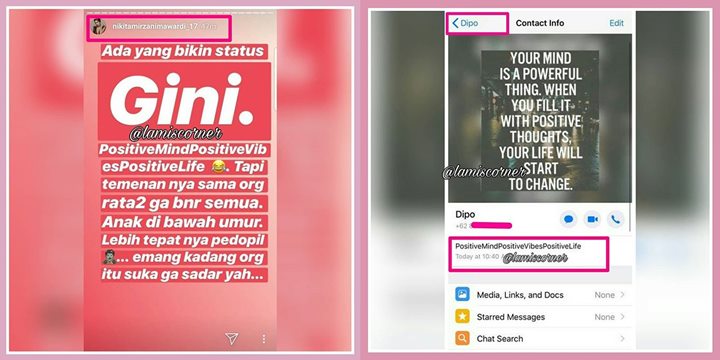 Sempat Tulis Pesan Bijak Sebelum Berhijab, Nikita Mirzani Sindir Dipo Latief?