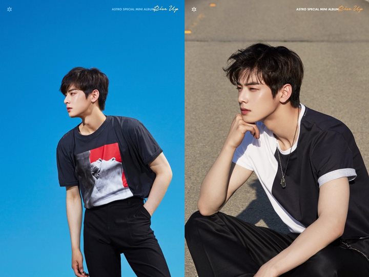 Astro Segera Comeback, Visual Cha Eunwoo di Teaser \'Rise Up\' Disebut Karya Seni