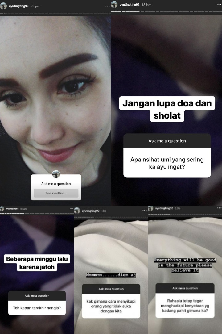 Ayu Ting Ting Jawab Pertanyaan Warganet