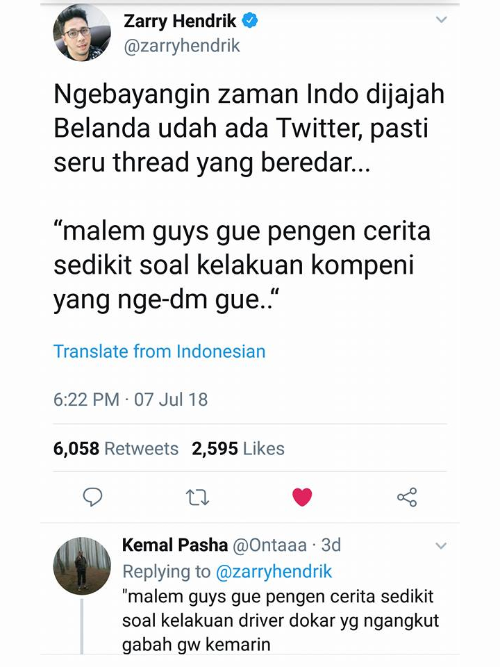 Ini Jadinya Kalau Thread Soal Ojek Online Sudah Ada Sejak Zaman Belanda