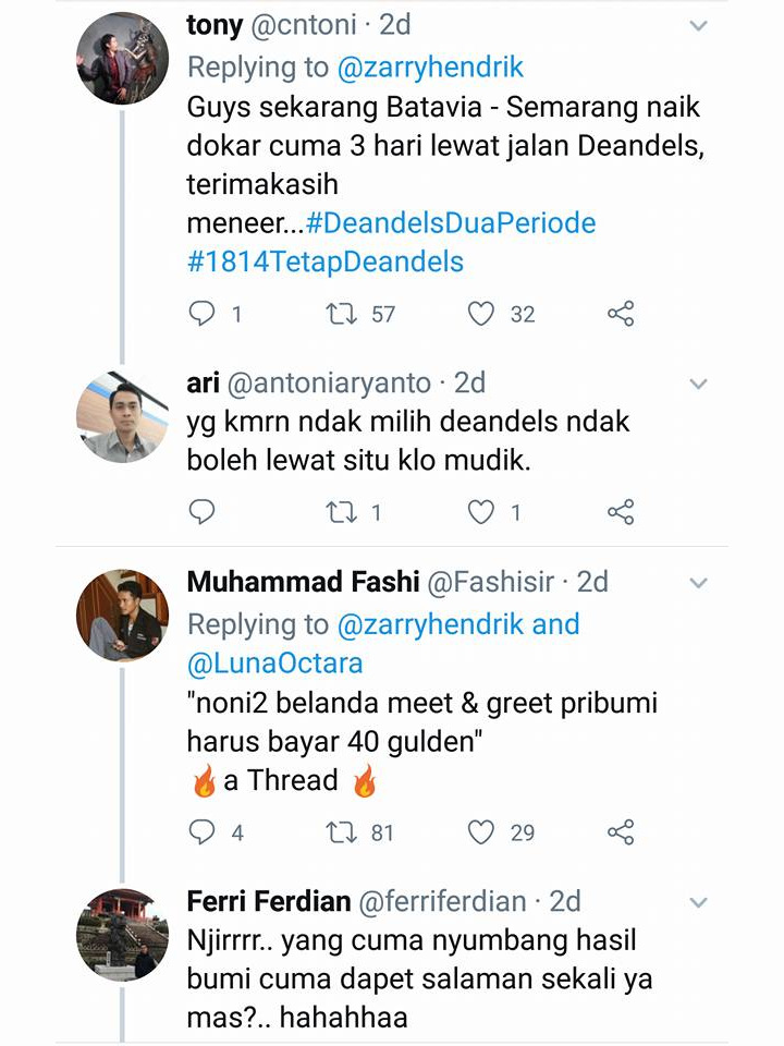 Kalau Thread Jalan Tol dan Bowo Alpenliebe Ada di Zaman Belanda
