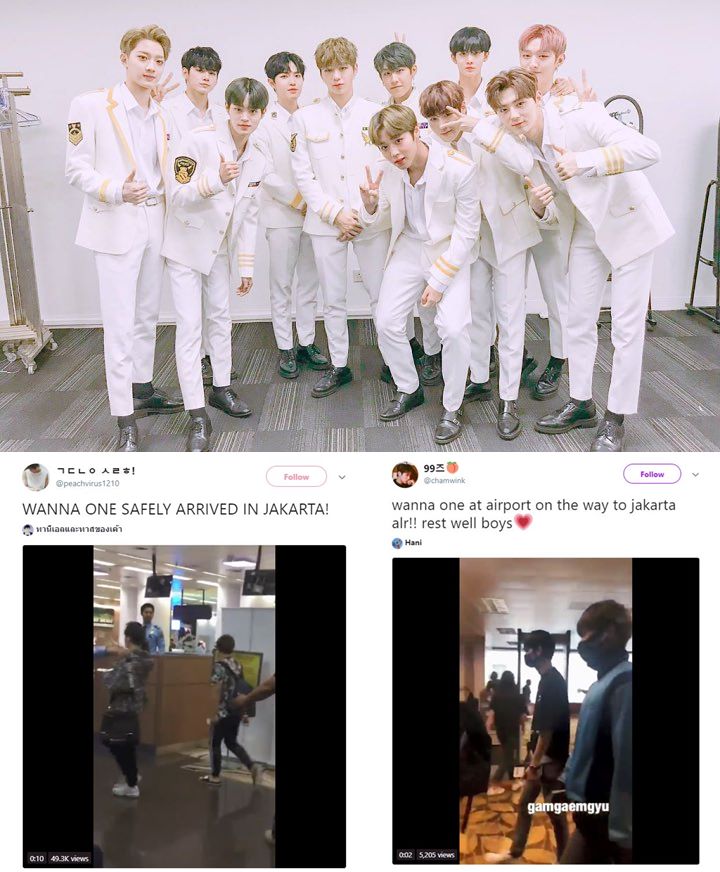 Wanna One Tiba Di Jakarta