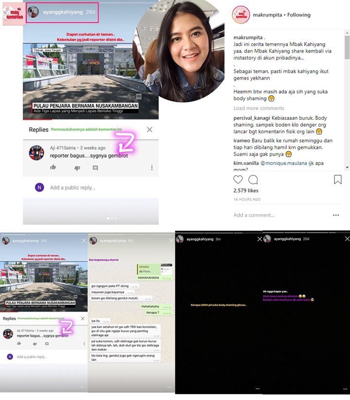 Kahiyang Ayu Kebal Kena Body Shaming