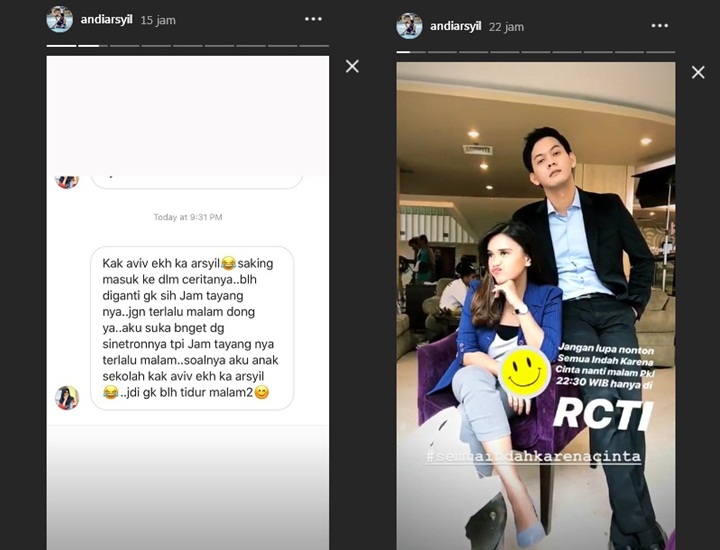 Jam Tayang Semua Indah Karena Cinta Kemalaman