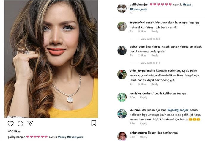 Galih Ginanjar Puji Kecantikan Barbie Kumalasari