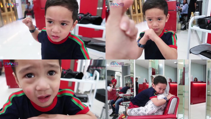 Rafathar Nangis Nagita Potong Pono