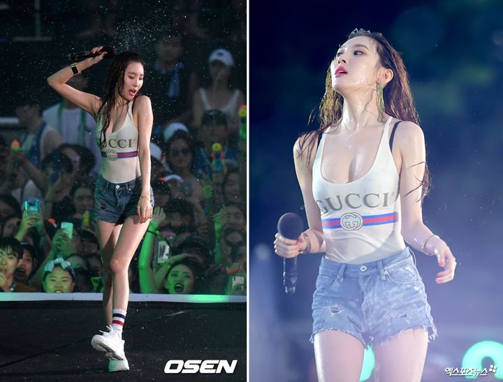 Perform di Festival Waterbomb 2018, Dada Sunmi Disebut Operasi