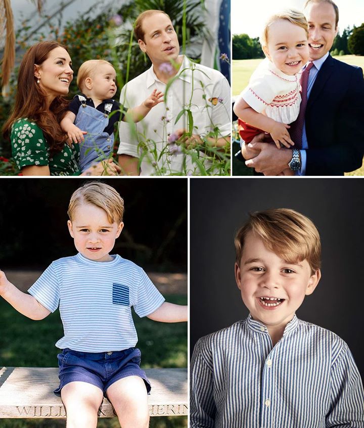 Foto ulang tahun Pangeran George