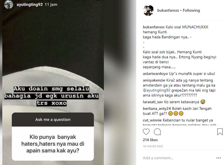 Dibully Kaki Nangkring Diantara Paha Raffi, Ayu Ting Ting 