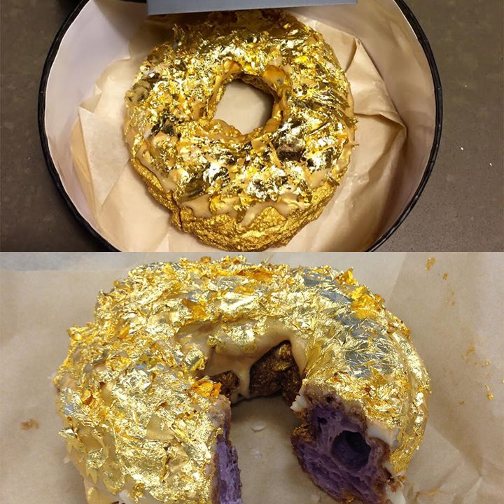 Golden Cristal Doughnut