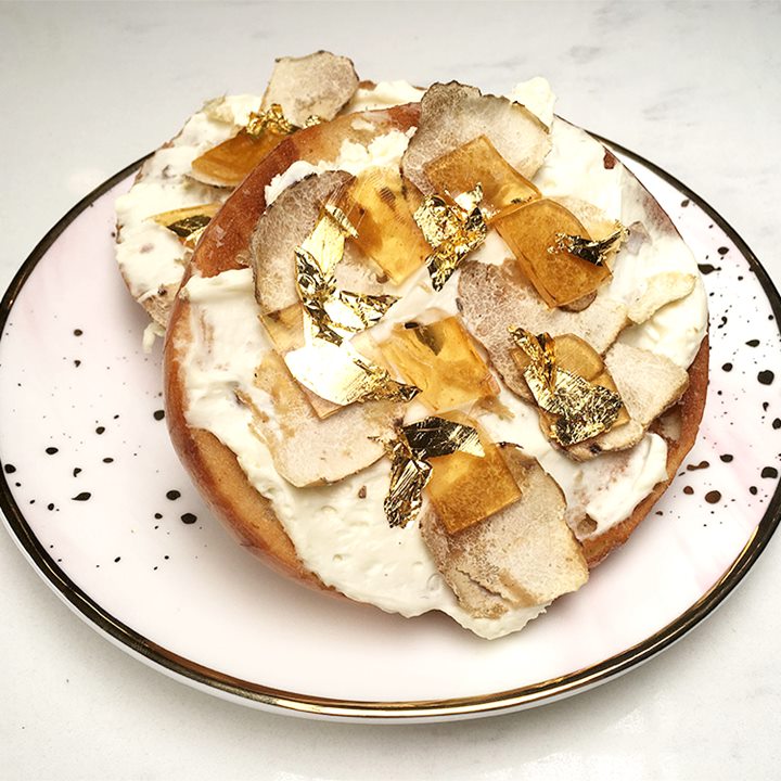 White Truffle Bagel