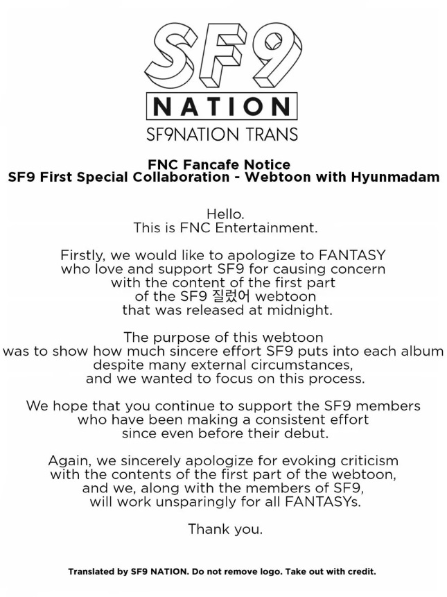 Permintaan Maaf FNC
