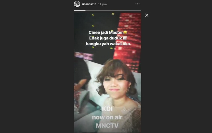 Rina Nose Jadi Master KDI