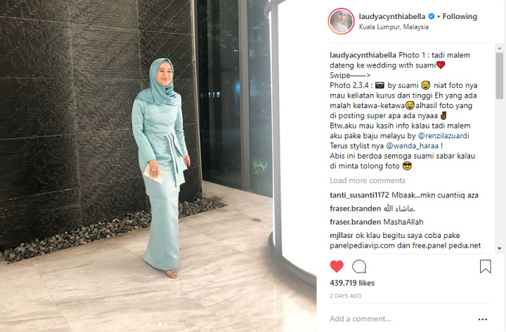 Laudya Cynthia Bella Dijepret Suami