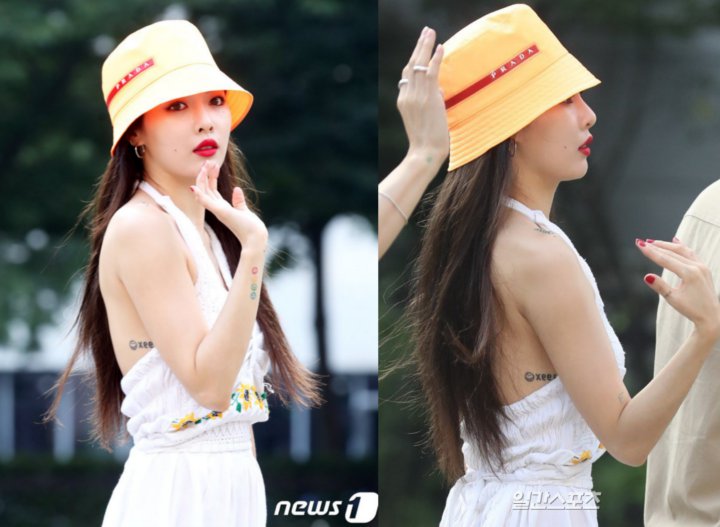 Pakai Baju Seksi dan Tato Dekat Dada Ngintip, HyunA Tuai Komentar Seperti Ini