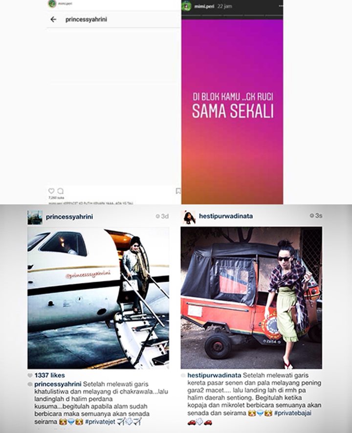 Seleb Diblokir Syahrini