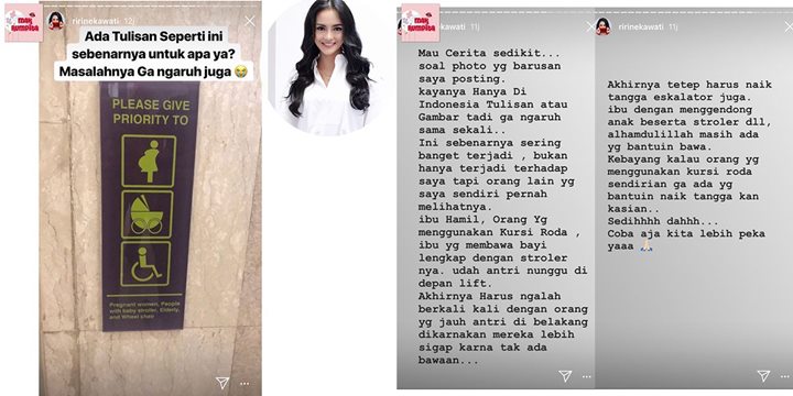 Ririn Ekawati Keluhkan Pihak Tak Peduli Hak Kaum Prioritas