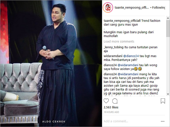 Disebut \'Ngondek\', Fashion Ivan Gunawan Kenakan Busana Mirip Rok Tuai Dukungan Netter