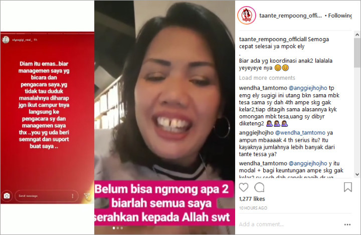 Tersandung Kasus Penipuan Bisnis Penonton Bayaran, Ely Sugigi Malah Dicibir Settingan