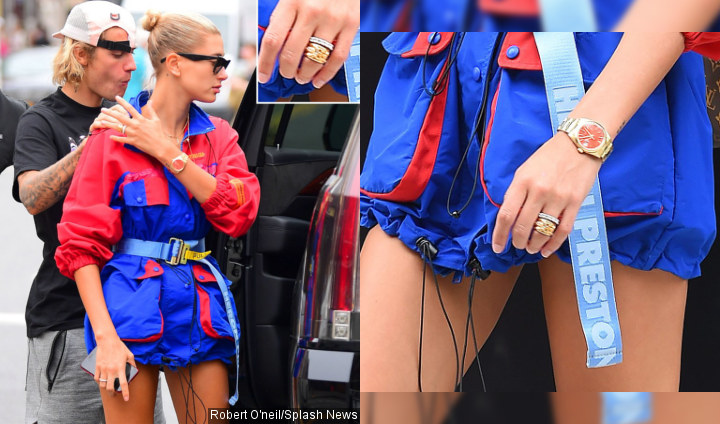 Cincin baru Hailey Baldwin