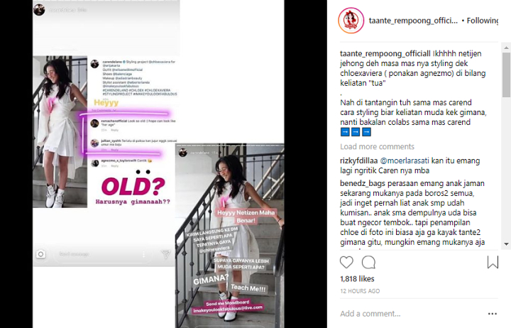 Penampilan Keponakan Agnes Monica Dicibir Tua