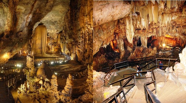 Gua Phong Nha di Vietnam dan Gua Gong di Pacitan