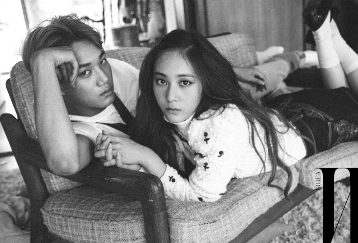 Krystal f(x) dan Kai EXO