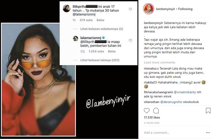 Penampilan Marion Jola Disindir Tua