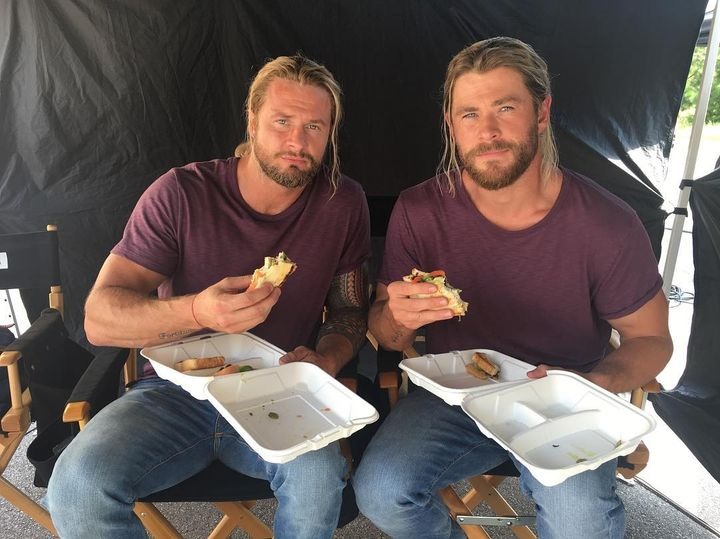 Chris Hemsworth and Bobby Holland Hanton