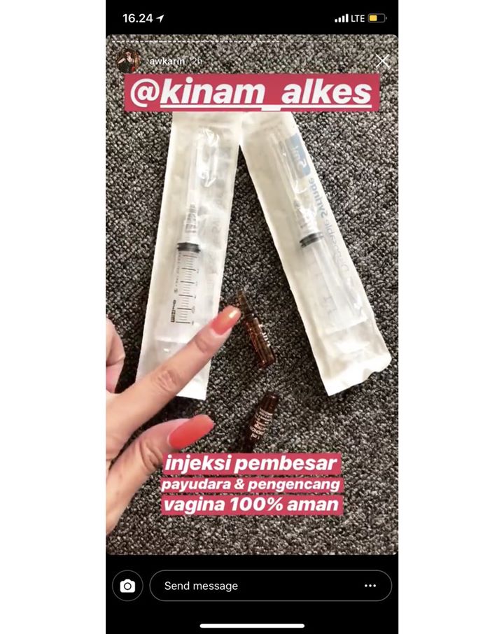 Insta Story Endorse Awkarin