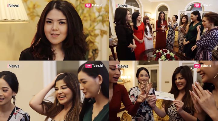 Tina Toon ikut arisan milik calon istri Denny Sumargo