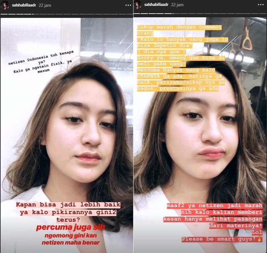 Salsa Amuk Netizen