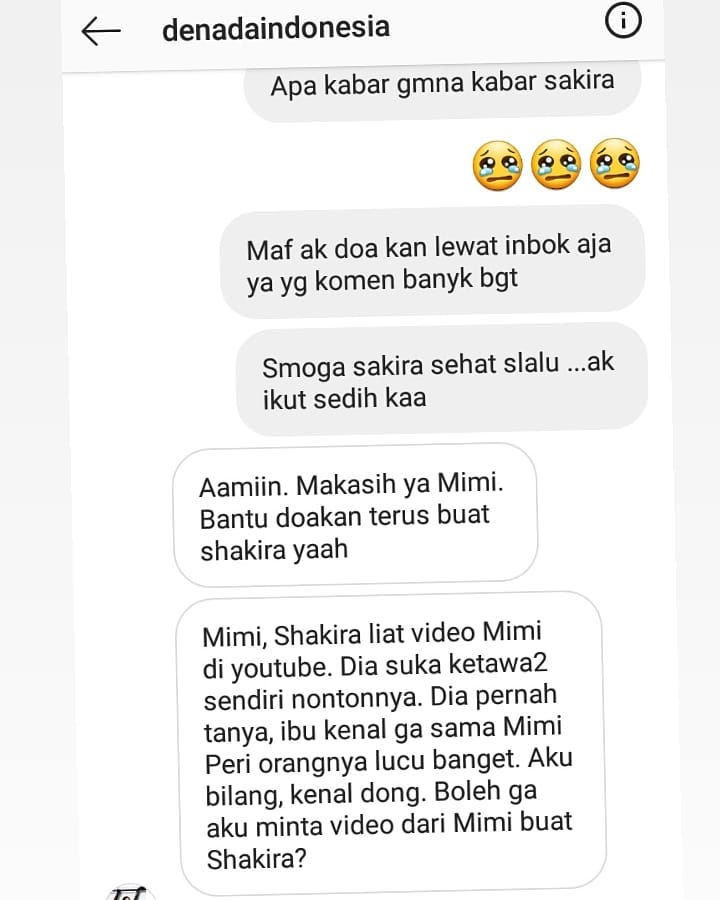 DM Mimi Peri dan Denada