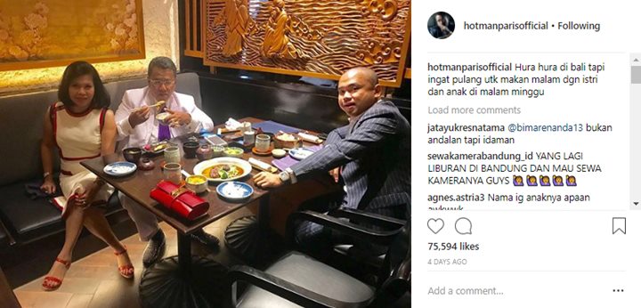 Hotman Paris Serahkan Honor Miliaran Ke Istri