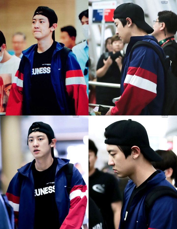 Wajah kesal Chanyeol