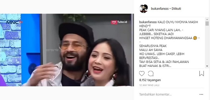 Nagita Sindir Kesetiaan Raffi