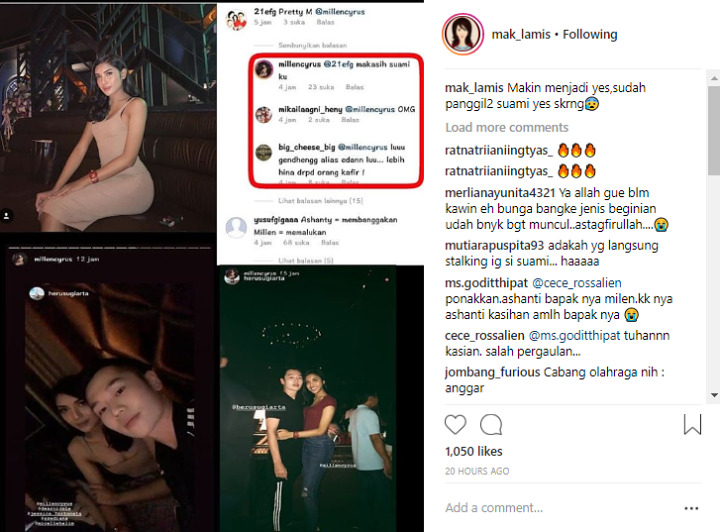 Millendaru Punya Suami?