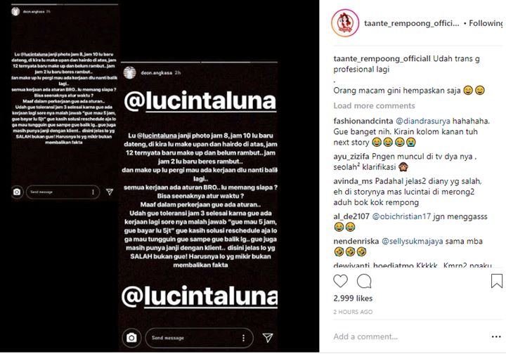 Lucinta Luna \'Disemprot\' Fotografer, Netter Sebut Lagi-Lagi Gimmick