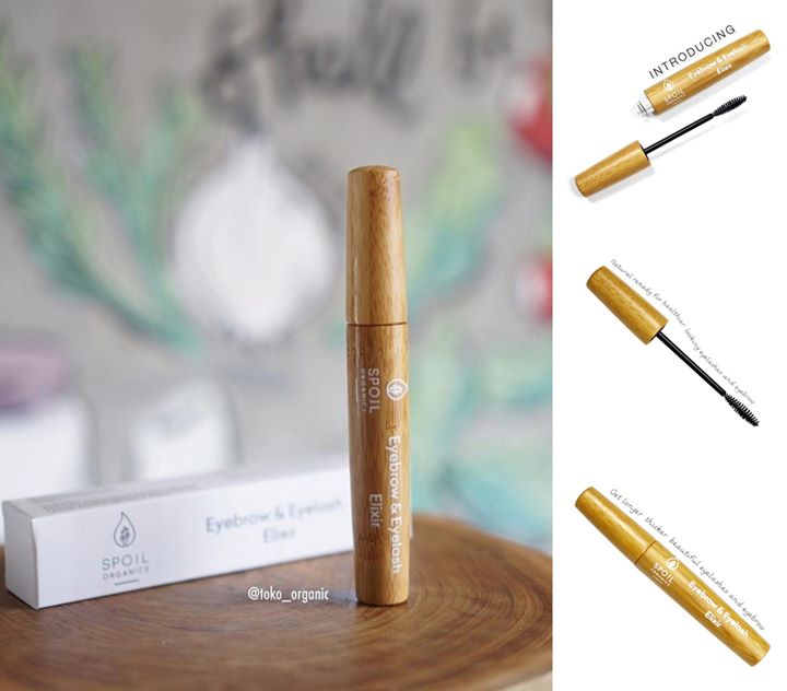 Tebalkan Bulu Mata dengan Spoil Organics Eyebrow & Eyelash Elixir 