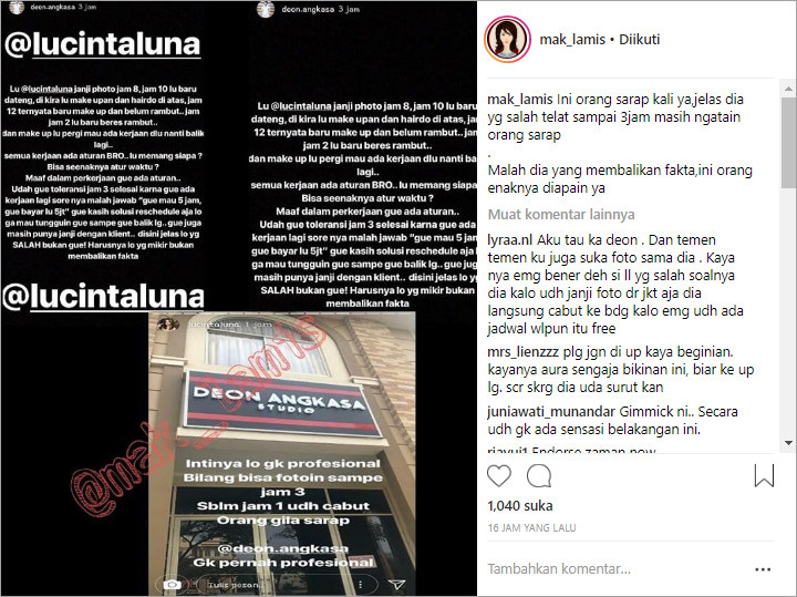 Makin Panas, Lucinta Luna Balik Sindir Fotografer Ini Tak Profesional 1