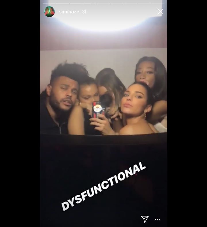 Bella dan The Weeknd